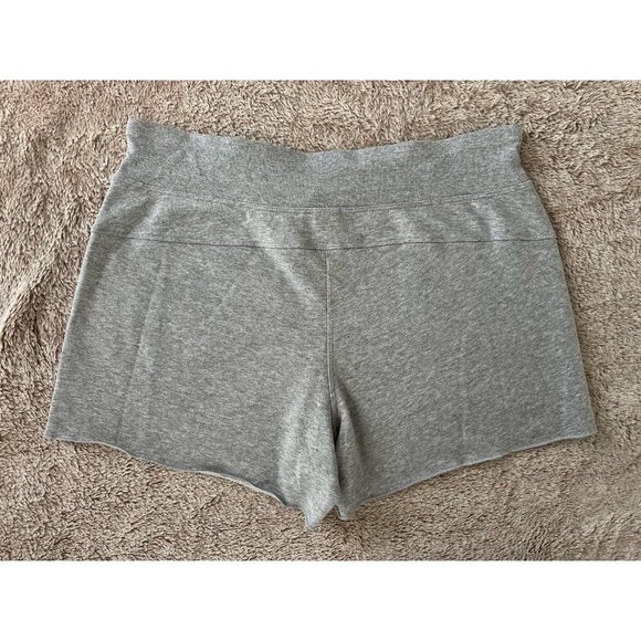 Calvin Klein Performance Ribbed Waistband Shorts Women's Gray Elastic Waist - Picture 12 of 13